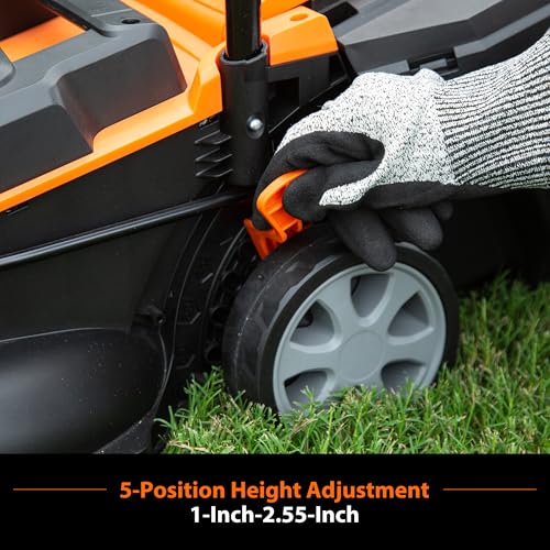 LawnMaster 20VMWGT 24V Max 13'' Lawn Mower & 10'' Grass Trimmer Combo