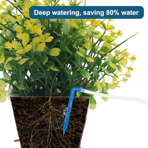 Automatic Plant Waterer Replacement Kit for 15 Potted Plants, Accessories Expansion Set for Auto Drip Irrigation Programmable Self Watering Timer Devices - color: Expansion Kit