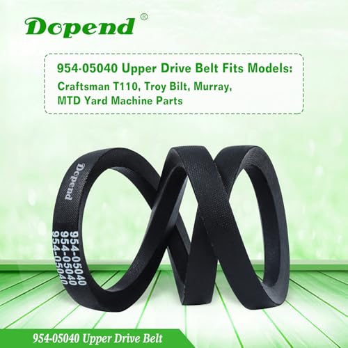 954-05040 Upper Drive Belt 5/8’’ x 35-1/4’’ for Craftsman T110, Troy Bilt, Murray, MTD Yard Machine Parts, Replaces 954-0241A Upper Drive Belt 954-0241, 754-05040, 754-0241, 754-0241A - size: 954-05040