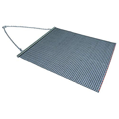 Yard Tuff YTF-68TBDM ATV/UTV 6' x 8' Zinc Plated Field Surface Leveling Drag Mat - size: 6' x 8'