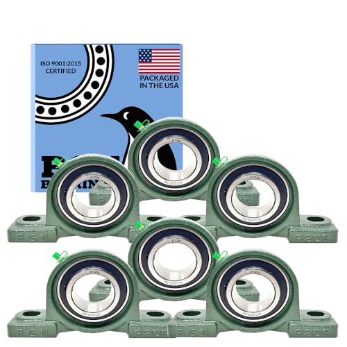 PGN UCP209-28 (6 Pack) Pillow Block Bearing - 1 3/4" Bore Self-Aligning - size: 6, style: UCP209-28
