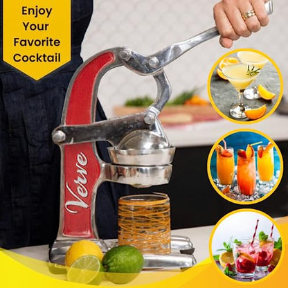 Verve CULTURE Red Artisan Citrus Juicer, Small - color: Red