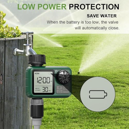 Water Timer for Outdoor Garden Hose, Sprinkler Timer for Garden - style: 1 Outlet