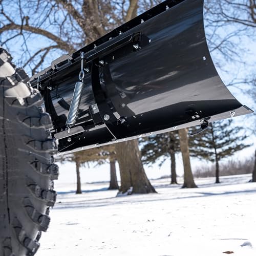 Outdoors Eagle Talon Universal UTV Snow Plow System | 66 inch to 72 inch Adjustable Double Locking Blade | Made in USA