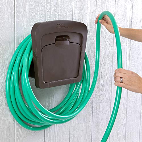 Liberty Basics 501 Garden Hose Hanger w/Storage Compartment - style: Garden