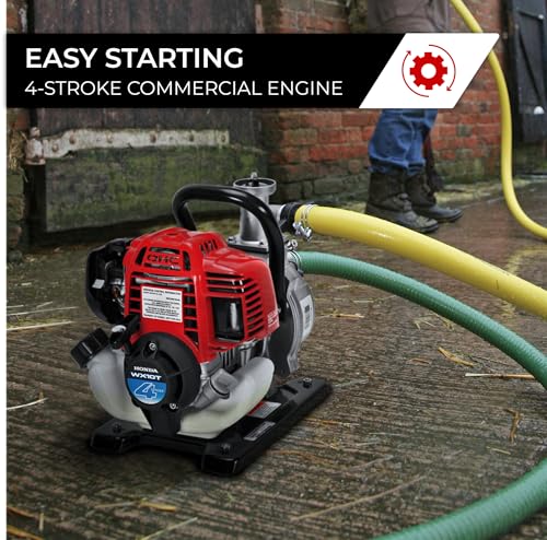 Honda WX10 1-Inch General Purpose Gas Powered Water Pump