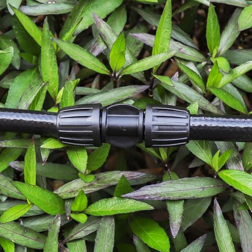 Bonviee 6-Pack 1/2-Inch Barbed Lock Irrigation Couplers - size: 1/2" Barbed Coupler-6 PCS
