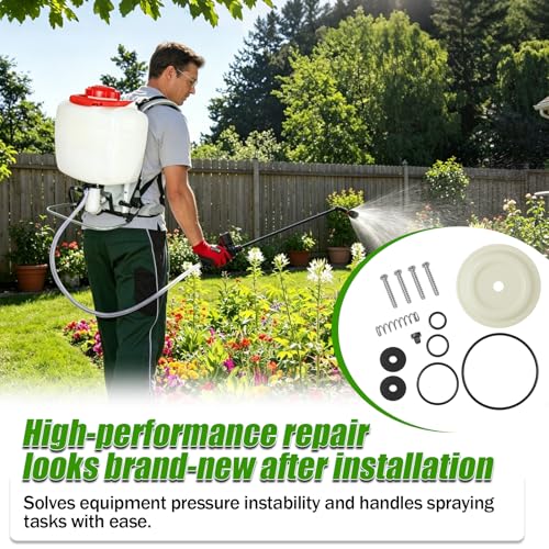 0610406-K Diaphragm Sprayer Pump Repair Kit for Solo Backpack Sprayer, 2PCS