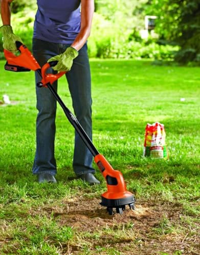 BLACK+DECKER 20V MAX* POWERCONNECT Cordless Garden Tiller Kit, Tool Only (LGC120B) - style: 20V Cultivator/Tiller (Tool Only)