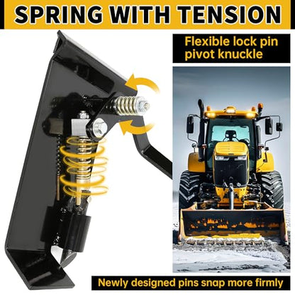 ECOTRIC Pair Skid Steer Quick Tach Attach Conversion Adapter Weld on Quick - style: Pair Conversion Adapter