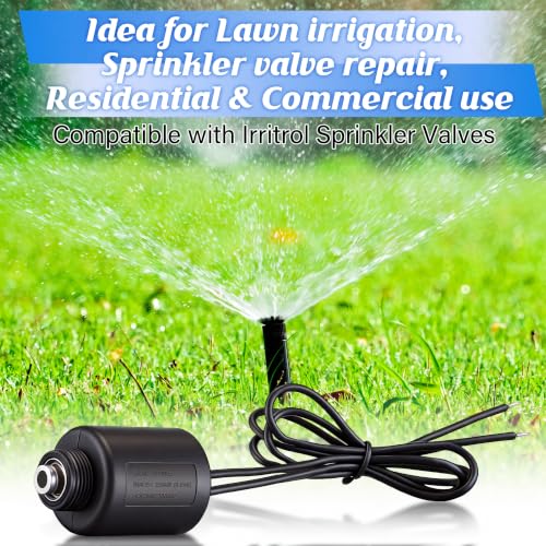 1 Pack 24VAC Irrigation Valve Solenoid Compatible with Irritrol