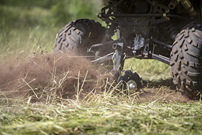Big Buck 32" Pull Behind Disc Plow Harrow UTV Implement with 2" Receiver Mount, Cultivates 1 to 2 Acres - size: 32 Inches