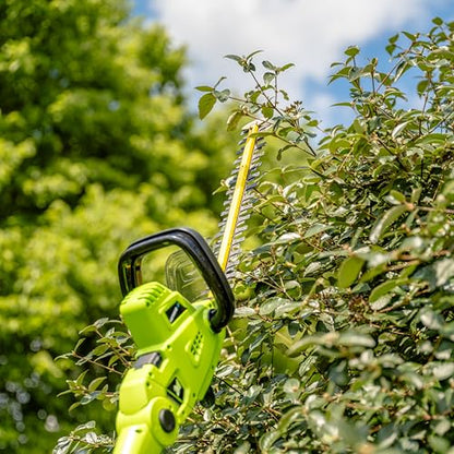 Earthwise CVPH43018 4.5-Amp 2-in-1 Convertible Pole Hedge Trimmer - style: 2-in-1 Pole Hedge Trimmer