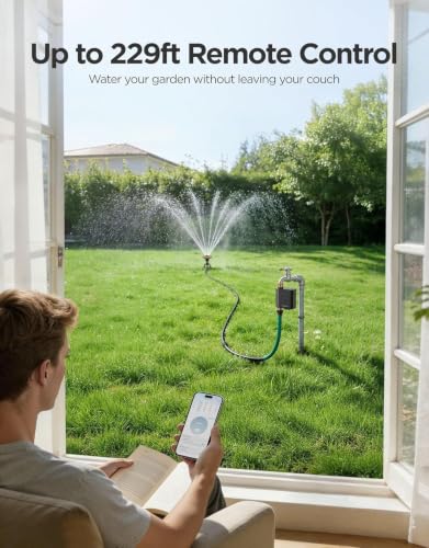 GoveeLife H5901 Smart WiFi Sprinkler Timer with Gateway, 1 Water Outlet - style: Sub-1G Gateway+1 Pack