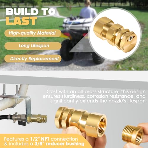 6541-01-CSK Boomless Spray Broadcast Nozzle 1/2" #10 Orifice