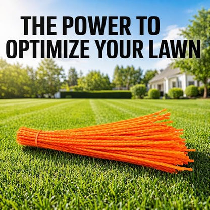 60 Pack 21884 String Trimmer Line Replacement, 21.25" x .155"