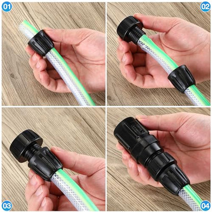 4 Pcs 25 PSI Drip Irrigation Pressure Regulator Adapter Kit - style: 25 PSI