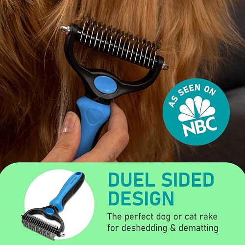 Maxpower Planet Pet Grooming Rake and Dematting Comb, Pet Pro - color: C - Rake and Comb Kit (Best Value), size: Large