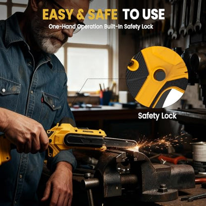 MaxMore Cordless Detail Band file Sander Compatible with DEWALT 20V Battery