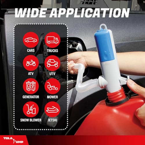 TERA PUMP Automatic Portable Water/Fuel Transfer Stick Pump - style: Transfer Pump