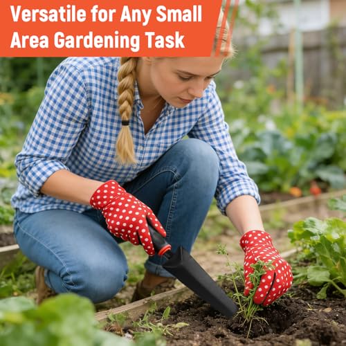 Hand Weed Puller Tool, Carbon Steel Forked Head Weeder Puller for Courtyards and Gardens - color: Weed-cutting trowel