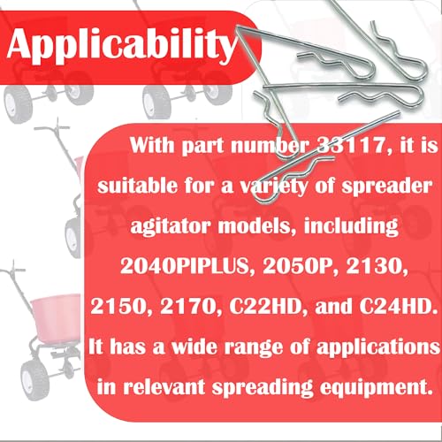 33117 Agitator for Earthway Spreader（5 Pack）
