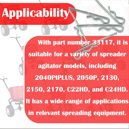 33117 Agitator for Earthway Spreader（5 Pack）