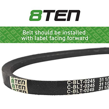 8TEN Upper Transmission Drive Belt for MTD 754-04002 Husqvarna 578453624