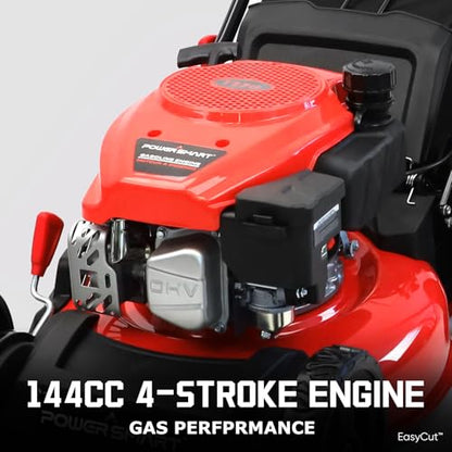 PowerSmart EasyCut 18-Inch 144cc Gas Lawn Mower