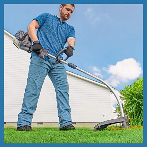 LawnMaster No-Pull 25cc 2 Cycle Engine 17'' Grass Trimmer, NPTGCP2517B