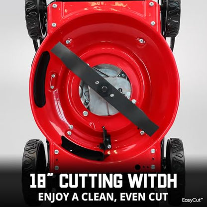 PowerSmart EasyCut 18-Inch 144cc Gas Lawn Mower