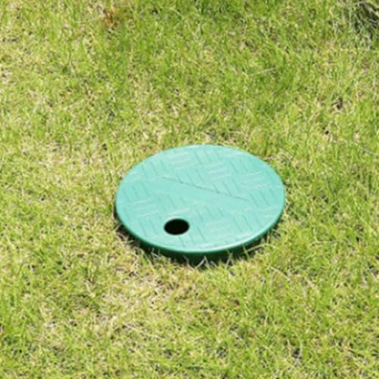 Green Valves Box Covers Lid For Round Sprinkler Systems Irrigation Control Garden Parks Public Industrial Use