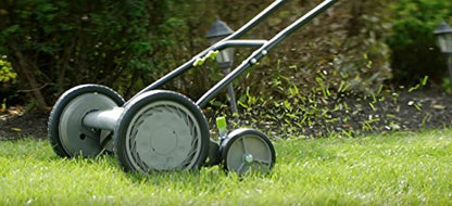 Earthwise 2001-20EW 20-Inch 5-Blade Push Reel Lawn Mower, Grey - size: 20", 5-blade