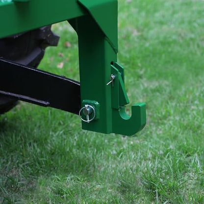 MechMaxx 3 Point Quick Hitch Cat 1 for Tractors, Green, QH1G