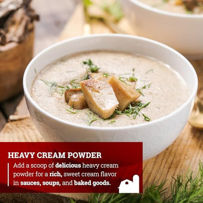 Hoosier Hill Farm Heavy Cream Powder, 2LB (Pack of 1) - size: 2 Pound (Pack of 1)
