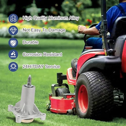 187292 192870 532187281 532187292 567253301 587819701 587125401 Husqvarna yth22v46 yth24v48 Spindle 187292 Mandrel Assembly Husqvarna 42" 46" 48" 54" Mower Deck Spindle Craftsman 2200 567253301