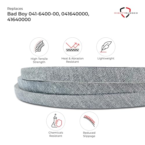 041-6400-00 Bad Boy Pump Belt Replacement, Length 66.5", Heavy-Duty, Durable, Aramid Cord Belt Replaces 041640000 for Bad Boy MZ, ZT, CZT, MZ Magnum, TSC, ZT Elite, Outlaw BBS Mowers - size: 66.5" x 1/2"