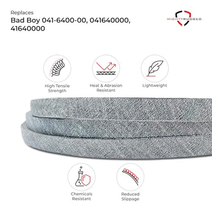 041-6400-00 Bad Boy Pump Belt Replacement, Length 66.5", Heavy-Duty, Durable, Aramid Cord Belt Replaces 041640000 for Bad Boy MZ, ZT, CZT, MZ Magnum, TSC, ZT Elite, Outlaw BBS Mowers - size: 66.5" x 1/2"