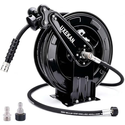4000 PSI Pressure Washer Hose Reel with 50FT 3/8" Hose