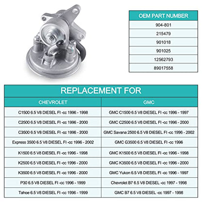 AULINK Mechanical Vacuum Pump (6.5L V8 Diesel) For Chevy Express 3500