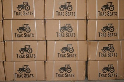 TRAC SEATS Brand Black Waffle Style Tractor Suspension SEAT with TILT FITS Massey Ferguson 231 234 234H 234S 235 240 245 250 255 265 270 274 275 285