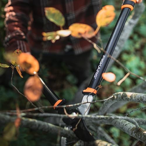 Fiskars 24" Garden Bypass Loppers, Tree Trimmer with 1.5" Cut Capacity - style: 24" Standard Bypass
