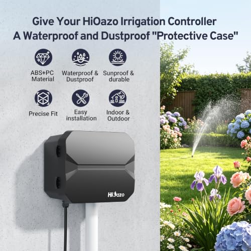 Outdoor Case for HiOazo 4Zones 6Zones Sprinkler Controller - color: Gray