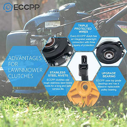 ECCPP Electric PTO Clutch for John Deere: GY20108, for Warner: 5219-20