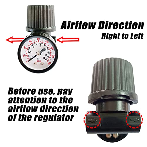 1/4"NPT Replacement Air Pressure Regulator For air compressor