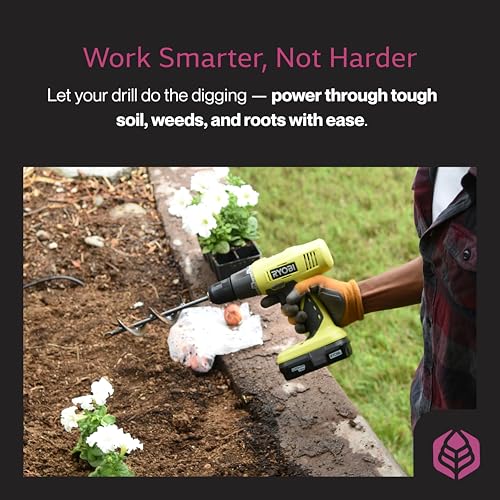 Yard Butler Roto Driller Auger Drill Bit, 9 Inch, IRT-1 - size: 9 inches