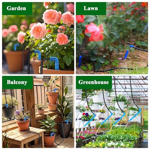 Solar Irrigation System Accessories for Potted Plant Watering Kit