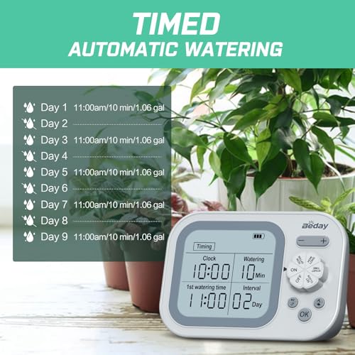 Automatic Plant Waterer Self Watering System Indoor for 15 Potted Plants, White - size: Pack of 1