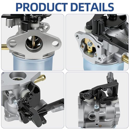Carburetor Kit with Nozzle for troy bilt pressure washer7.75 Hp 8.75 Hp 8.5Hp 190CC, Replaces for Briggs and Stratton 2700 3100PSI 796608 591137 590948 594287 799248