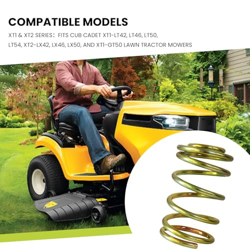 2-Pack Seat Compression Spring 732-05182A Compatible with Cub Cadet XT1 XT2